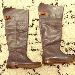 Frye over the knee Paige cuff boot